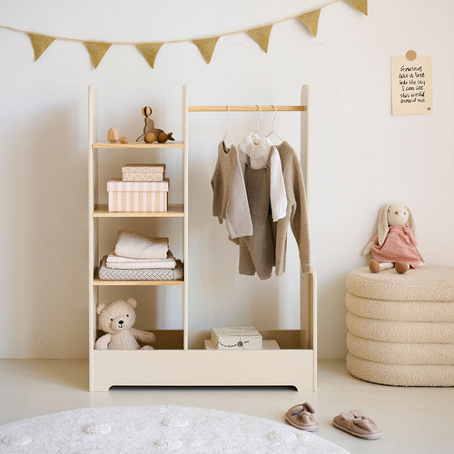 Petite Amélie Kledingrek kinderen LUNE - MDF - beige