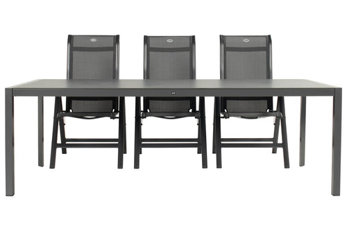 Hartman Tuintafel California - Grijs - 225x100x74cm - vtwonen shop