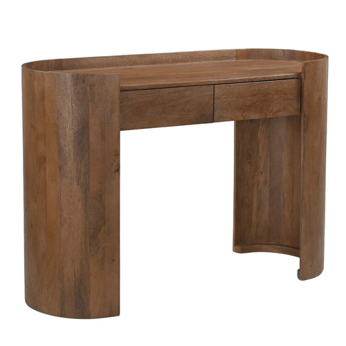 DÉJA Living Sidetable Xandrine - Donkerbruin Hout - 120x45x82cm - vtwonen shop