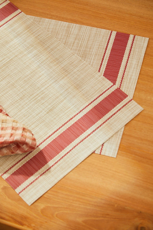 Calma House placemat Pla1 - Rood - 30x45