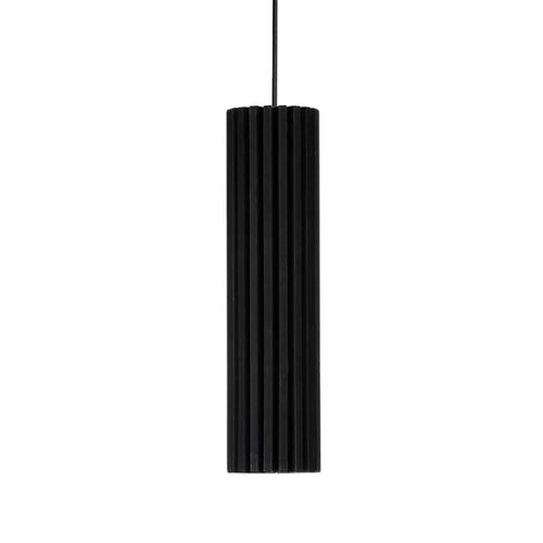 Blij Design  hanglamp Edge - 1 lichts - 7.5  x 135   cm - zwart - vtwonen shop
