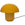 Kare Design Tafellamp Mushroom - 27cm - geel