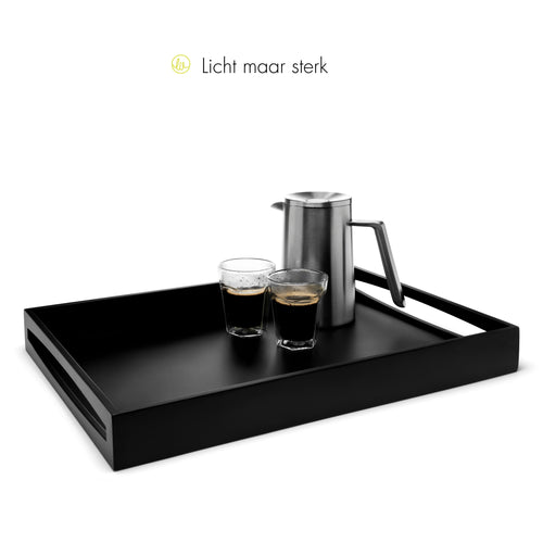 Leopold Vienna - Dienblad 47,5x35x6cm MDF zwart