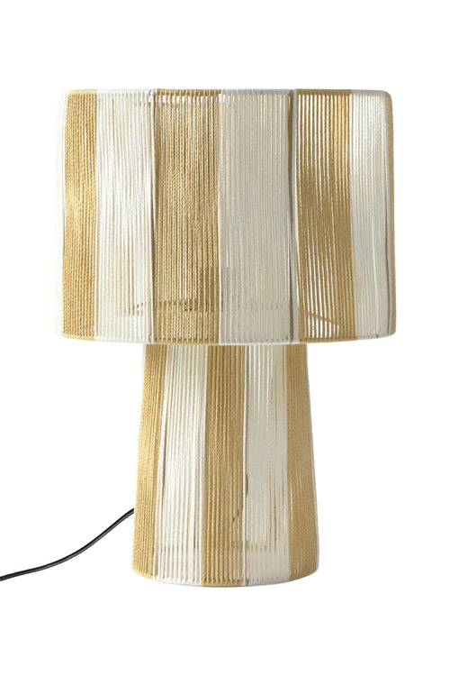 Calma House Tafellamp met CE-stekker Far - Beige - 46x30