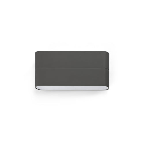 Faro Aday-2 - LED Outdoor Grote Up Down Wandlamp Donkergrijs IP54
