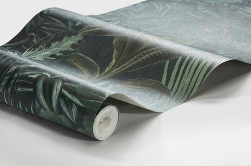 Borastapeter fotobehang jungle-motief donkergroen - 180 x 265 cm - 660784