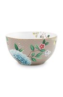 Pip Studio Blushing Birds Kommen - Servies - Set van 2 schaaltjes - Khaki - 15cm - vtwonen shop