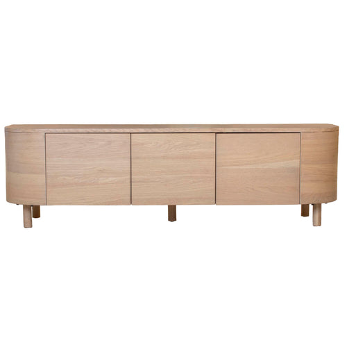 DÉJA Living Tv-meubel Torsby - Naturel Hout - 200x40x35cm