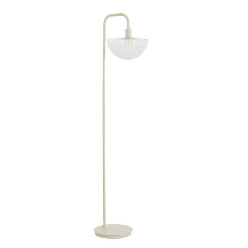 Light & Living vloerlamp Baylie - wit - 43x30x165cm