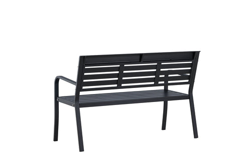 Rebellenclub Tuinbank Rost - 125x 60cm - Zwart - vtwonen shop