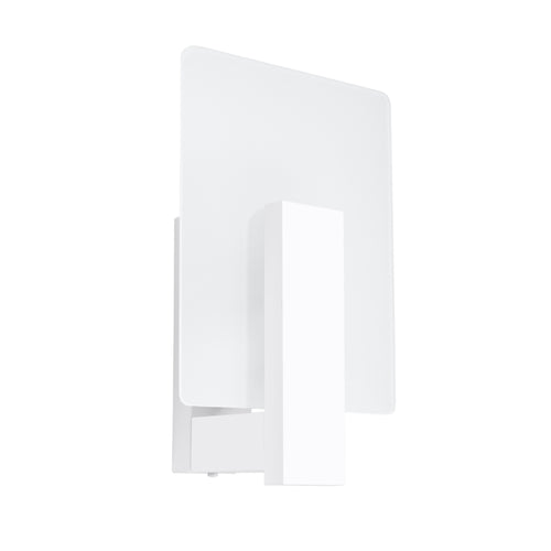 Sollux Lighting Wandlamp LAPPO wit - 16x12x30,5cm