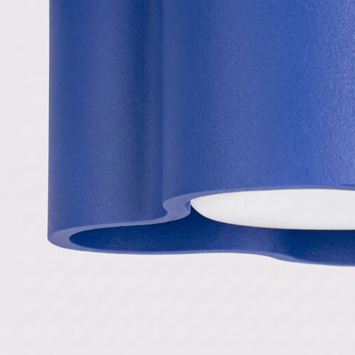 Sollux Lighting Plafondlamp OVIO 1 ultramarijn Gx53 - 12x12x6cm