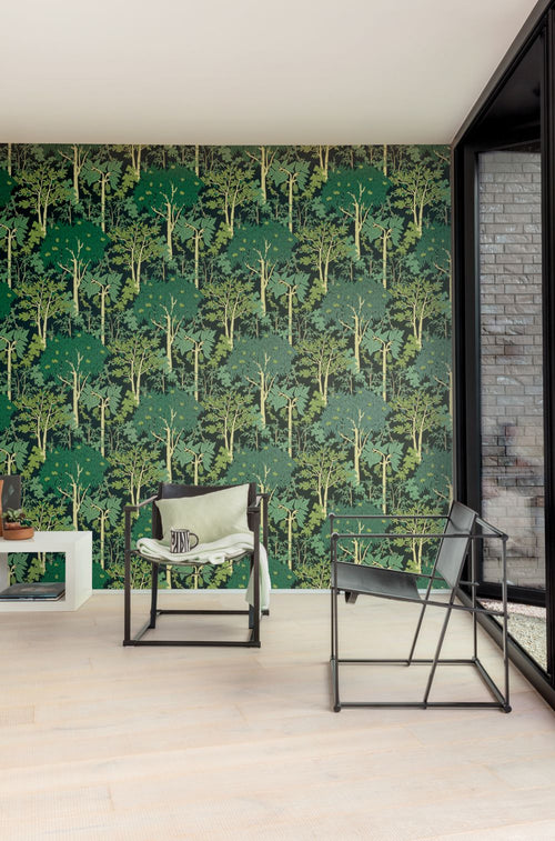 Masureel behang bosrijk landschap groen - 53 cm x 10.05 m - 632007 - vtwonen shop