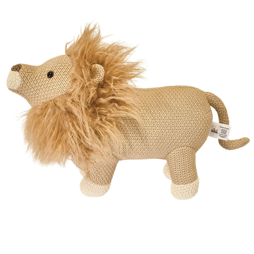 Pintado & Lacado knuffeldier Leeuw - beige - 55 cm