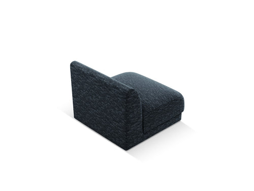 Micadoni Module Miley chenille koningsblauw - 90x75x70cm