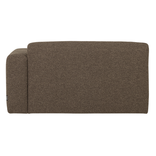 WOOOD 1,5-zits bank arm rechts Mojo Base - Bouclé - Bruin - 74x145x97