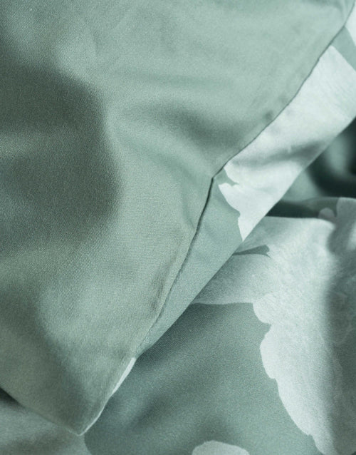 Essenza Eunice dekbedovertrek - Eenpersoons – 140x200/220 cm - Dusty teal