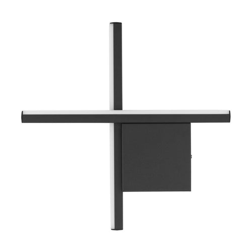 Nova Luce CROSS Geïntegreerde LED-wandlamp Sandy Black LED 10W 660lm 2700K