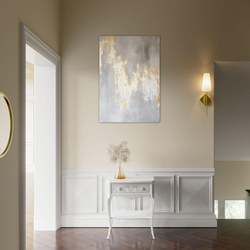 Artfulprints  Abstract - Golden touch   poster A4 21x29.7 cm - vtwonen shop