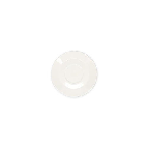 Bonbistro - Schotel 16,5cm voor kop 28cl wit Barista - Set van 6
