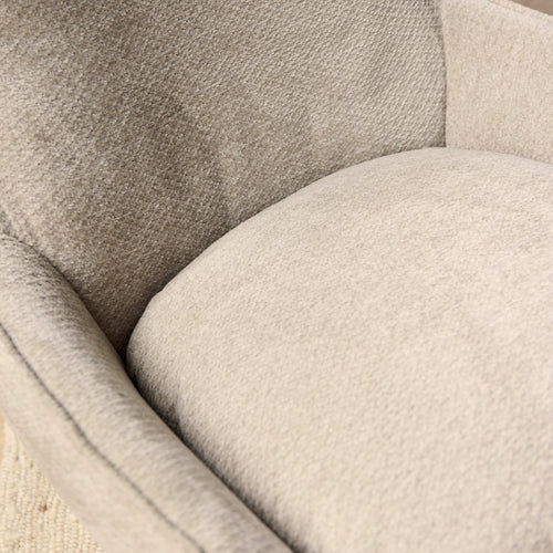 Starfurn  fauteuil Liv - taupe - 85x77x108cm