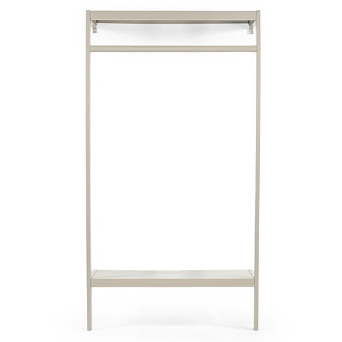 Giga Meubel Kapstok Manoué - Beige - Metaal - 100x40x185cm