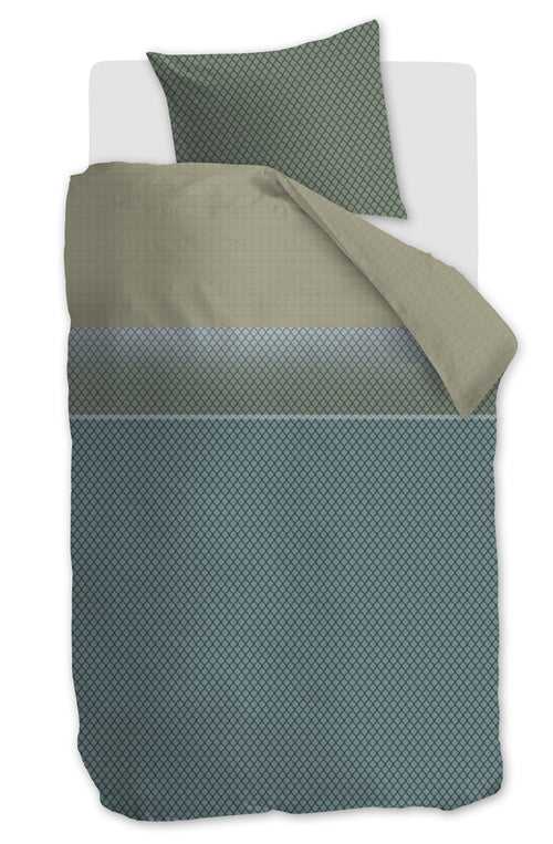 Beddinghouse Dekbedovertrek Riven - 140 x 200/220 cm - Blauw