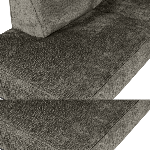 WOOOD hoekbank links Statement - Polyester - Frost - 77x274x210 - vtwonen shop