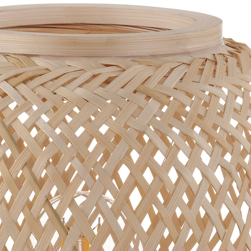 EGLO tafellamp Dembleby - e27 - 25 cm - zwart/natuur - vtwonen shop