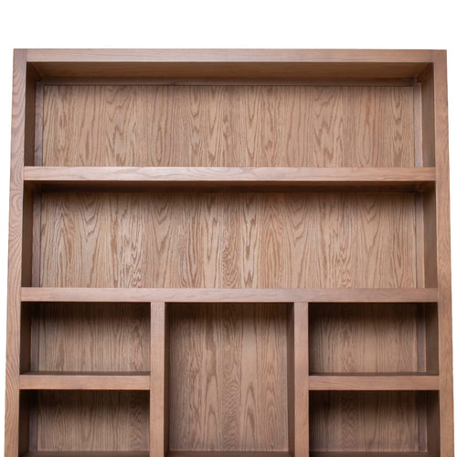 DÉJA Living Wandkast Liam Bruin Hout - 160x46x220cm - vtwonen shop