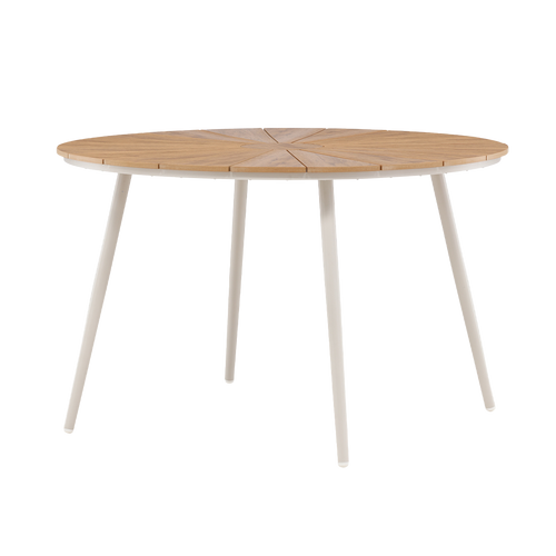 Nest outdoor Denzel Ronde Tuintafel Beige - Ø 120 cm