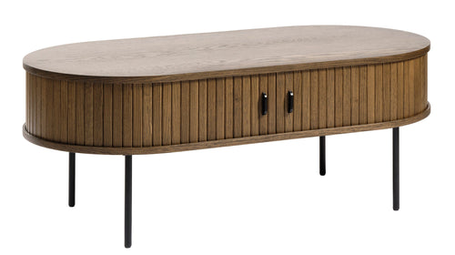 Rebellenclub Salontafel Taree - 120 x 60 cm - Smoked Eiken
