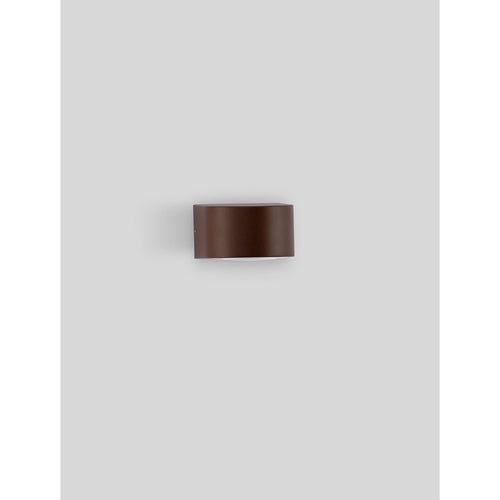 Nova Luce OPERA Buitenwandlamp met neerwaartse geleiding, Corten LED 6W 478lm IP54 3000K