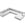 Cosmopolitan Design Panoramische hoekbank links Bali 7-zits, structurele stof, donkergrijs - 256x327x75cm