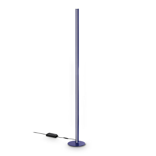 Ideal Lux DORICA Geïntegreerde LED-vloerlamp blauw 6000lm 3000K dimbaar