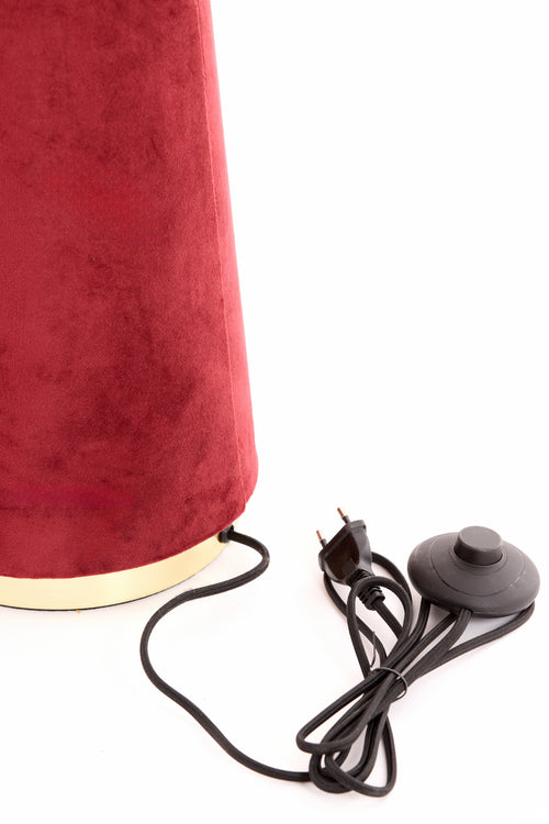 Light & Living vloerlamp DEVIA - Ø50x168cm - rood