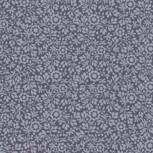 ESTAhome behang bloemetjes blauw - 50 x 900 cm - 131668 - vtwonen shop