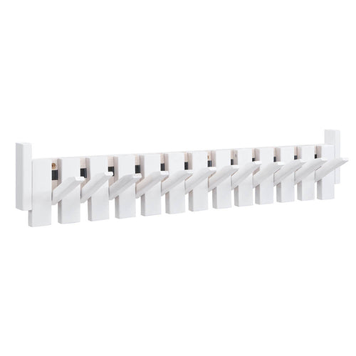 Home Deluxe Kapstok PORTE - 80 x 3,5 x 15 cm, wit