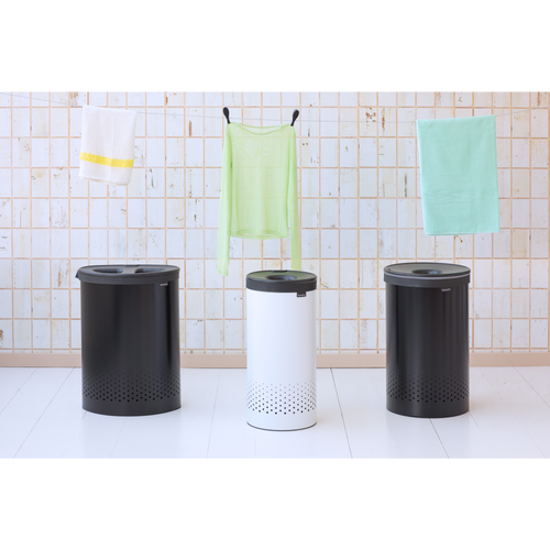 Brabantia Wasbox, 35 liter, kunststof deksel - White