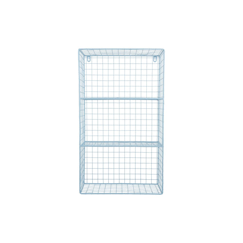 Present Time wanddecoratie Reja - blauw - 18x60x35cm - vtwonen shop