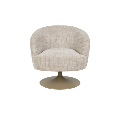 Housecraft Living Renate Fauteuil Draaibaar Beige/ Bruin - vtwonen shop