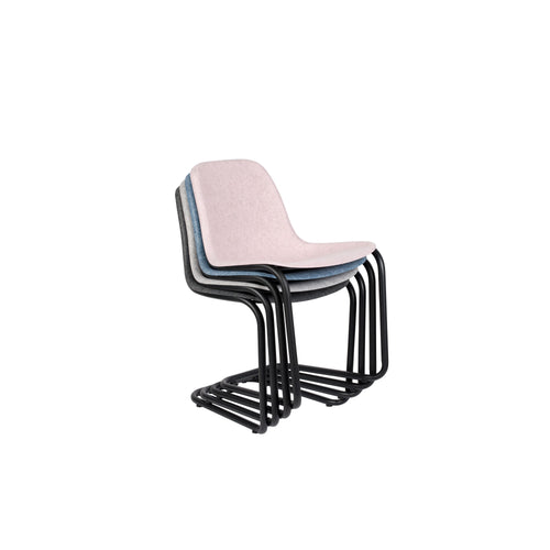 Zuiver Thirsty Eetkamerstoelen  Roze - Set van 2