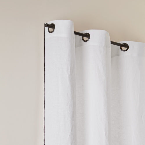 Madura Gordijn Carlina puur witte en zwarte hommel 200x280 cm