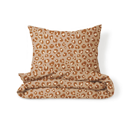 Petite Amélie Kinderbeddengoed LEOPARD 2 dlg