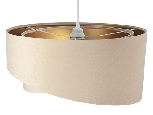 bpskoncept hanglamp Galaxy Elegant - beige-goud - Ø50 cm