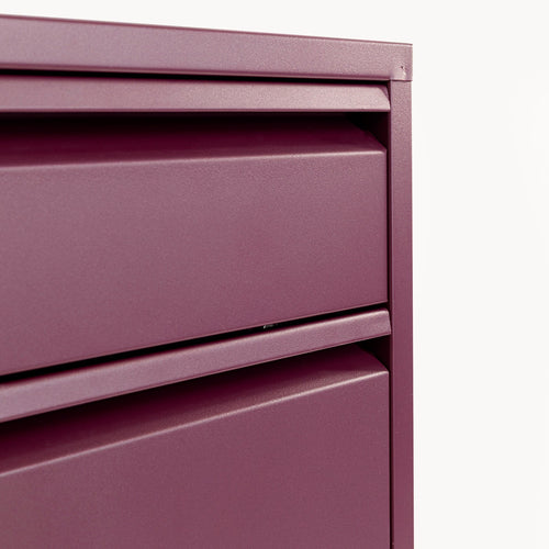 Kare Design Schoenenkast Caruso paars 3+1 laden
