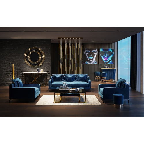 Kare Design Spiegel Solare Gouden Ø132cm