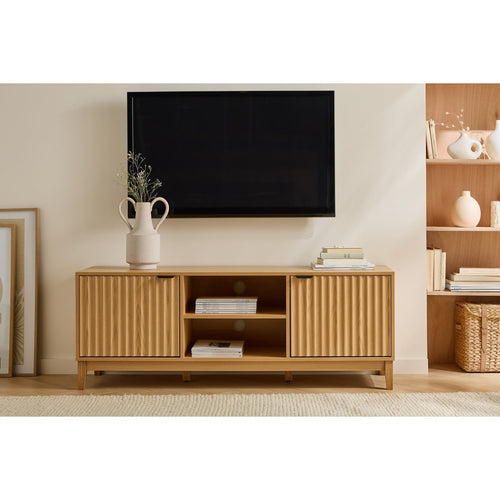 Calicosy - BOLOGNE TV-meubel - Licht hout - 40x140x52 cm