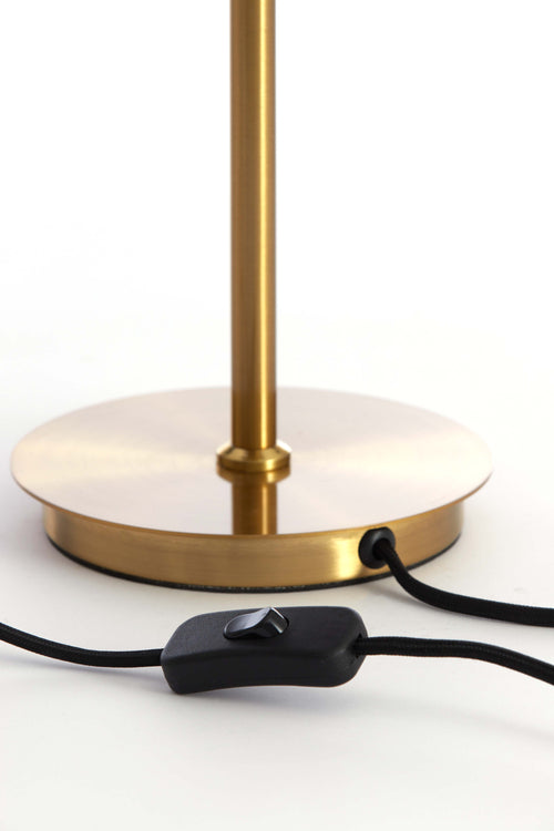 Light & Living tafellamp MEDINA - grijs - Ø20x43cm