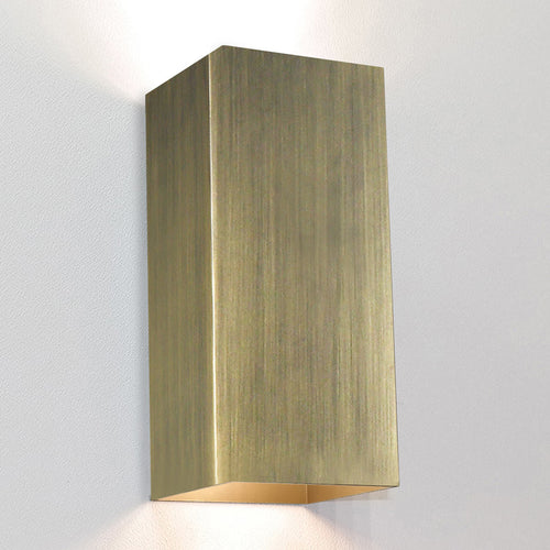 Artdelight wandlamp Dante - 2 lichts - 6.7  x 15.4   cm - brons